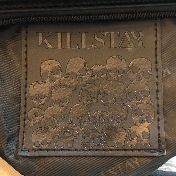 KILLSTAR Callisto vegan leather/faux suede shoulder bag - Picture 5 of 8